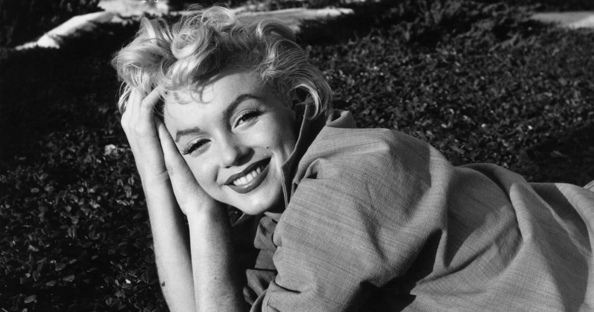 American film star Marilyn Monroe posing for a photograph (Photo by Baron/Hulton Archive/Getty Images)