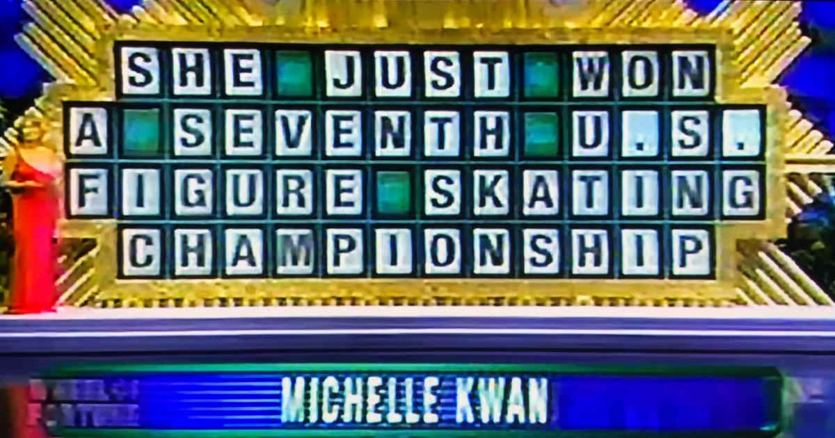 A screenshot of a 47-letter long puzzle featured on a 2003 episode of 'Wheel of Fortune' (Image Source: YouTube | Ken888)