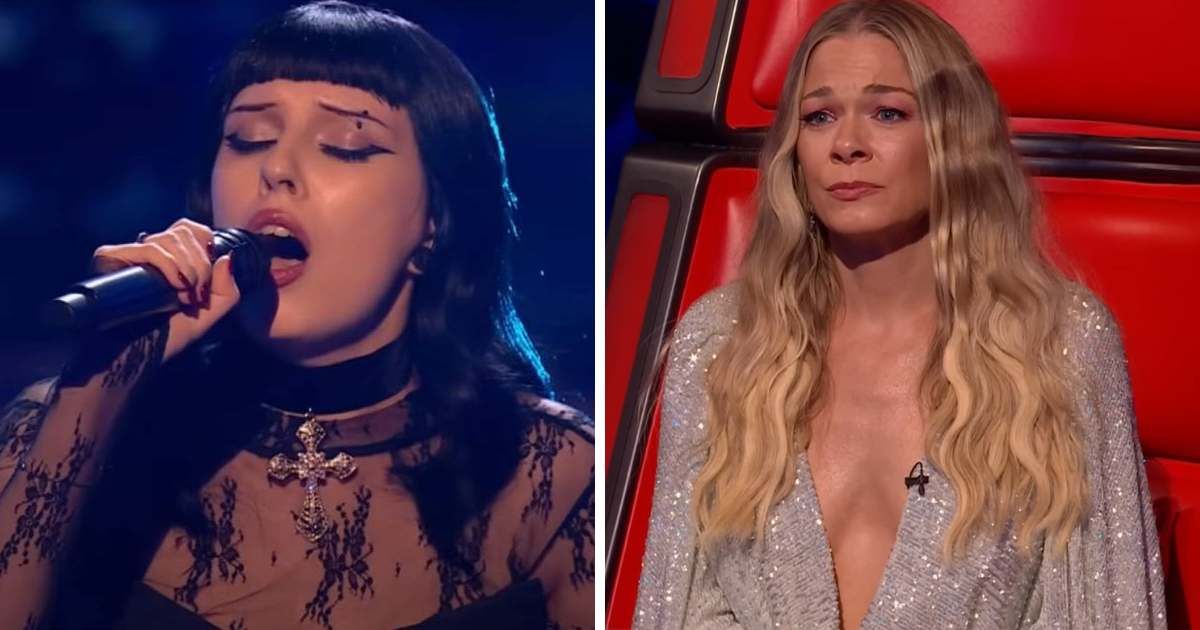 A screenshot of the singer and judge from 'The Voice UK' (Image Source: YouTube | Best of The Voice UK)