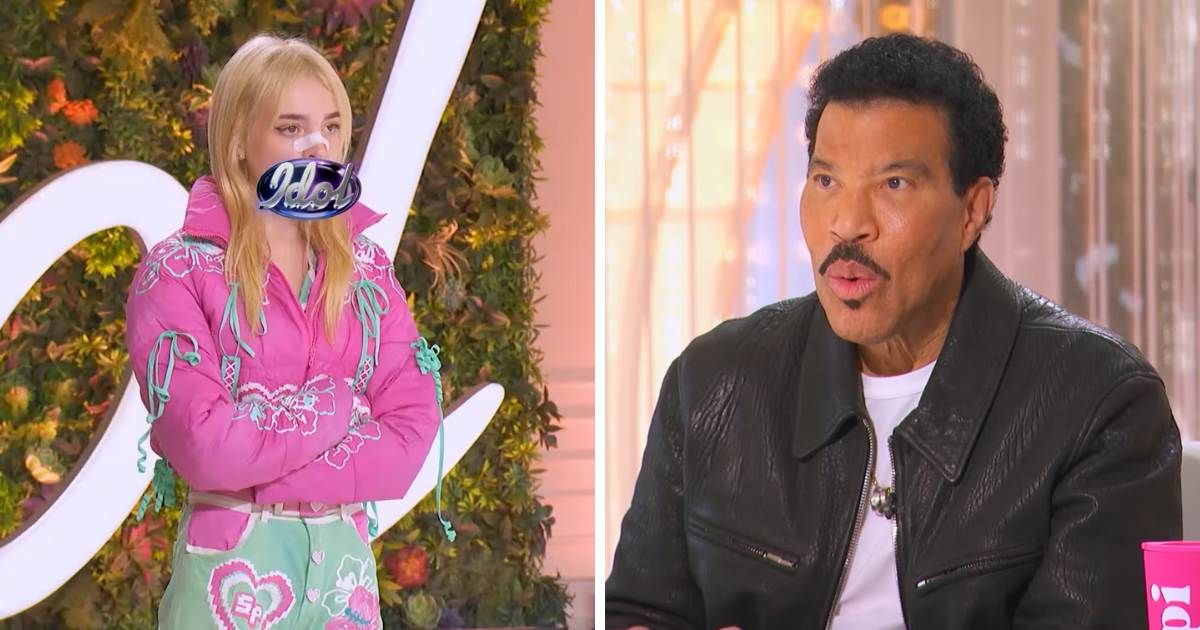 Screenshots of Sophie Powers and Lionel Richie  from 'American Idol' (Cover Image Source: YouTube/ @AmericanIdol)