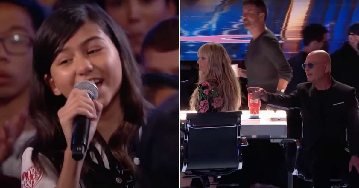 Screenshots of Madison Taylor Baez from a July 2022 episode of 'America's Got Talent' (Cover Image Source: YouTube | Talent Recap)