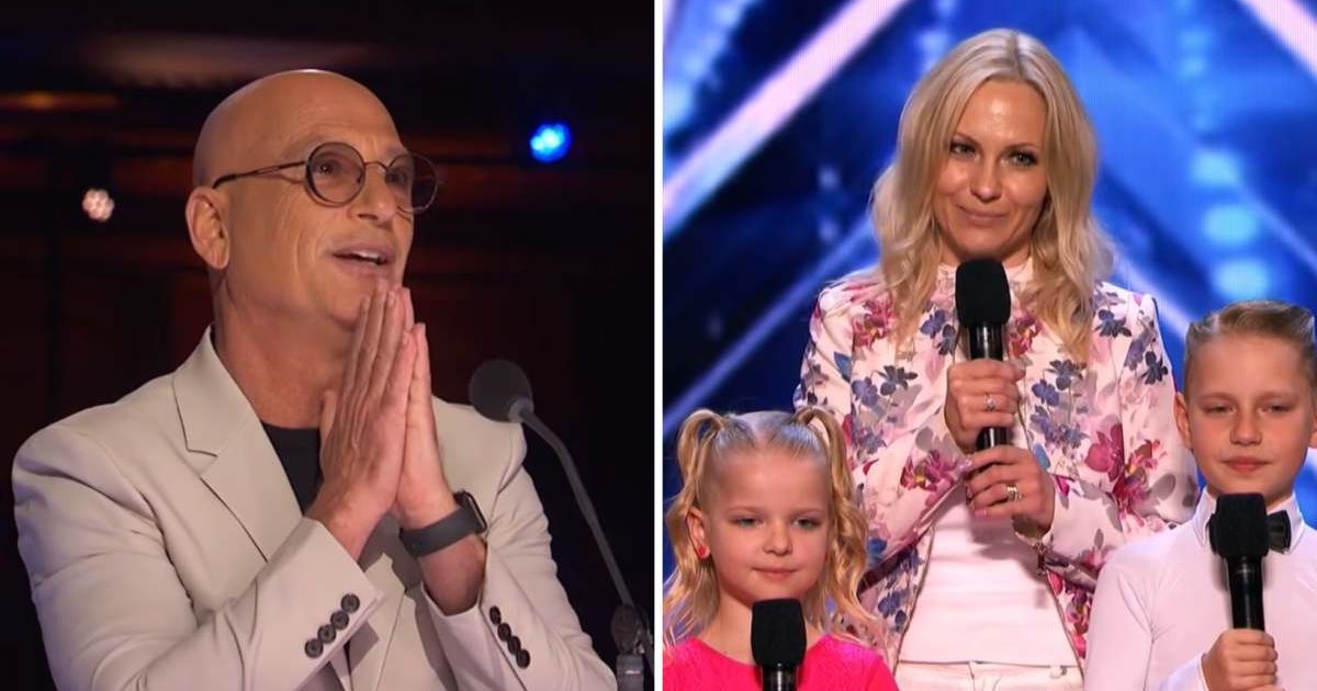 (L-R) Screenshot of Howie Mandel from 'AGT'; Screenshot of Alla Novikova, Angelina Novikova, and Michael Novikovafrom 'AGT'  (Cover Image Source: Facebook | (L-R) America's Got Talent)
