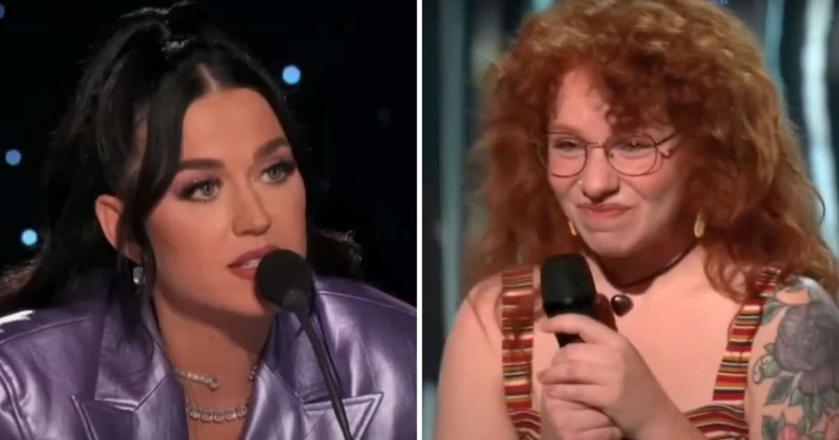 (L-R) Screenshot of Katy Perry from an episode of 'American Idol'; Screenshot of contestant Sara Beth Liebe from an episode of 'American Idol'(Cover Image Source: YouTube | from an episode of 'American Idol’)