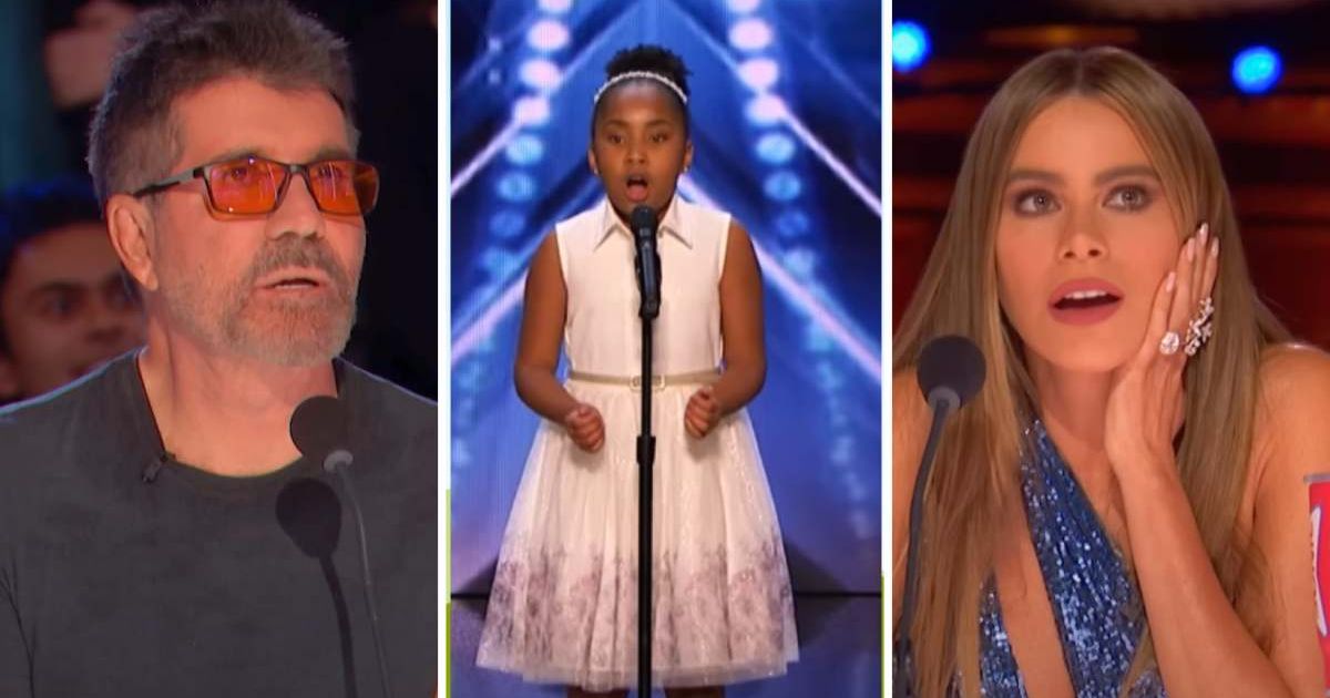 (L-R) Screenshot of contestant Simon Cowell from 'America’s Got Talent'; Screenshot of contestant Victory Brinker from an episode of 'AGT'; Screenshot of Sofia Vergara from 'AGT’ (Cover Image Source: (L-R) YouTube | 'America’s Got Talent')