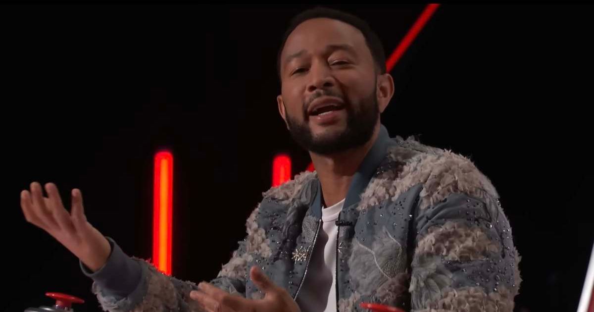 Screenshot of John Legend from 'The Voice' (Cover Image Source: YouTube | 'The Voice ’)