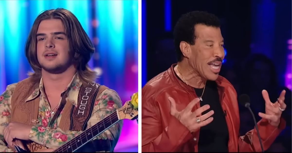 Colin Stough and Lionel Richie on 'American Idol' Top 12 episode (Cover Image Source: YouTube | TALENTKINGHD)