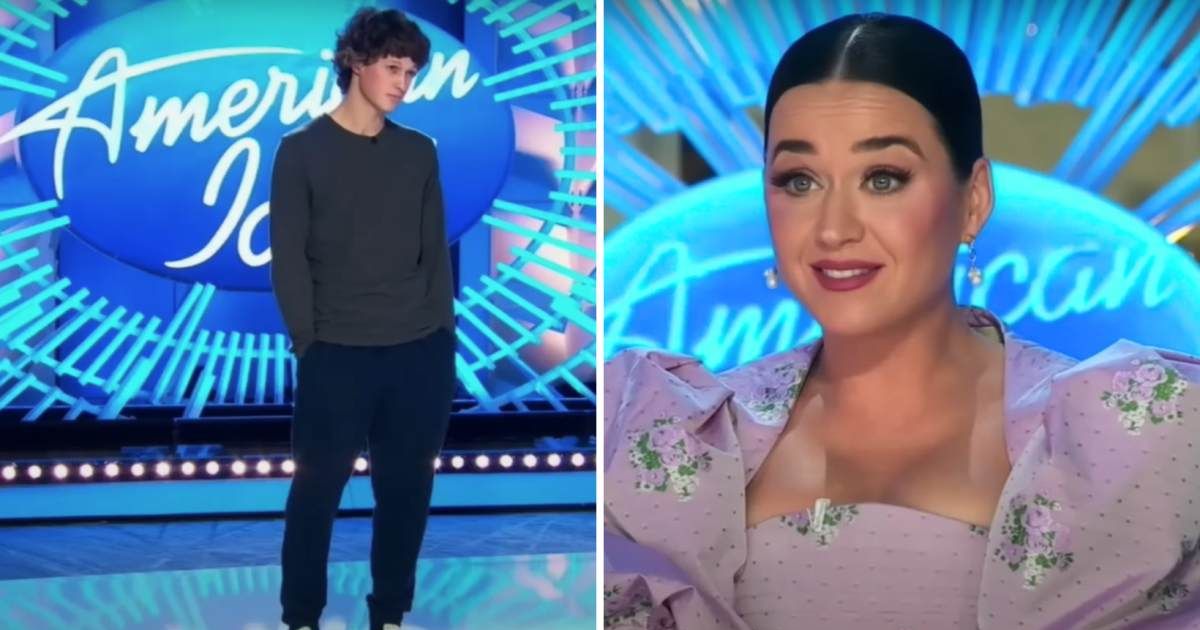 (L-R) Screenshot contestant Aaron Westberry from an episode of 'American Idol'; Screenshot of Katy Perry from an episode of 'American Idol'(Cover Image Source: YouTube | American Idol)