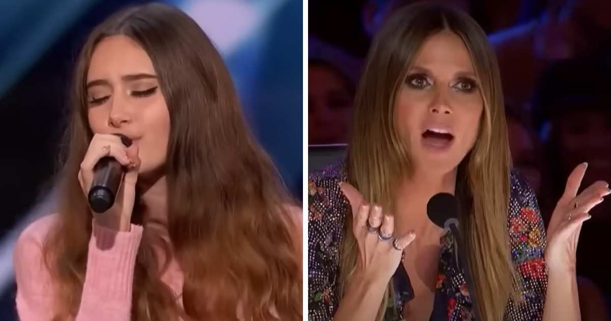 Makayla Phillips and Heidi Klum screenshots from 'America's Got Talent' (Cover Image Source: YouTube | Talents of America)