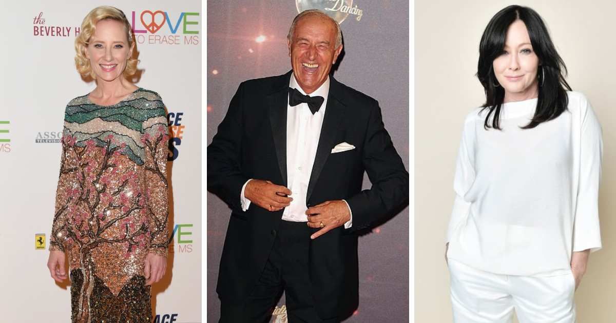 Anne Heche at Erase MS Gala; Len Goodman attends red carpet launch for 'Strictly Come Dancing', Shannen Doherty at People Magazine Portrait Studio (Image Source: Getty Images| (L) Jon Kopaloff, (C) Eamonn M. McCormack, (R) Neilson Barnard)