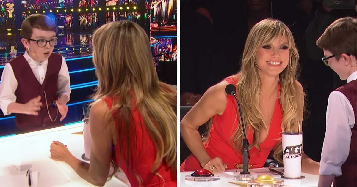 Screenshots of Simon Cowell and Aidan McCann from an episode of 'America's Got Talent' (Cover Image Source: YouTube | AGT)