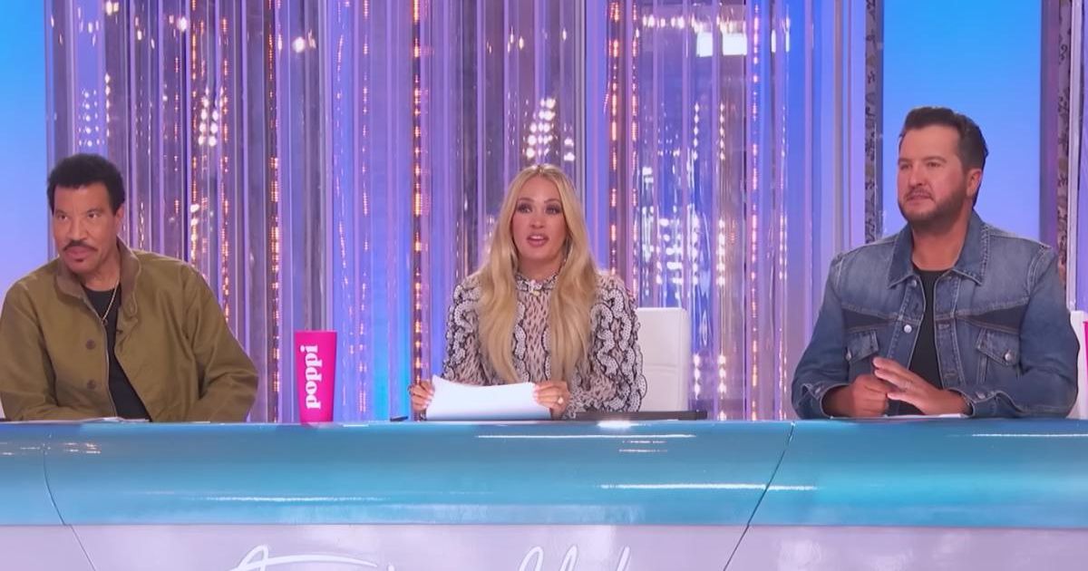 (L-R) Lionel Richie, Carrie Underwood and Luke Bryan in a screenshot from 'American Idol' (Cover Image Source: YouTube | American IDol)