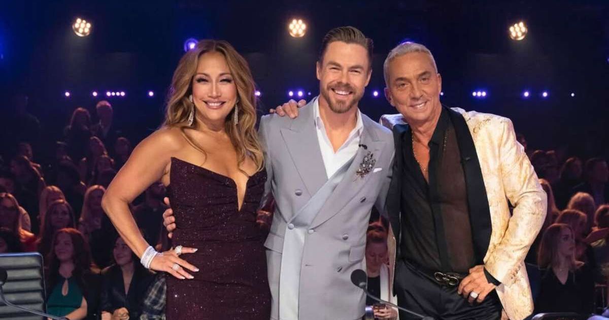Screenshot of Julianne Hough, Derek Hough, and Bruno Tonioli from Instagram @dancingwiththestars (Cover image source: Instagram | @dancingwiththestars)