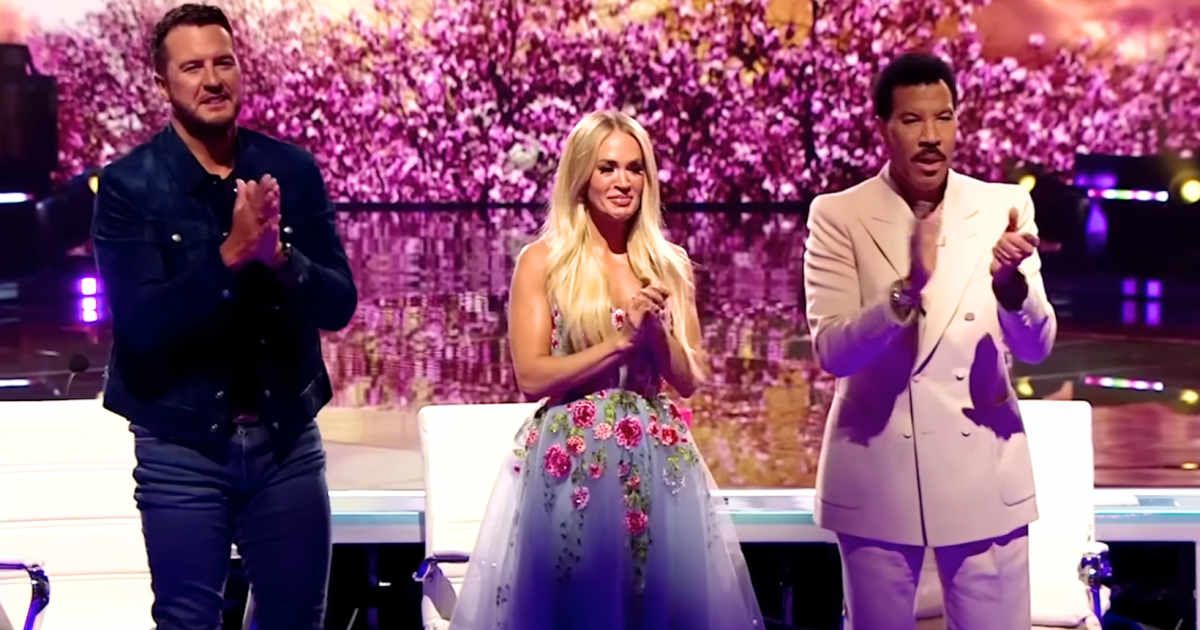 (L-R) Luke Bryan, Carrie Underwood, and Lionel Richie in a screenshot from 'American Idol' (Cover Image Source: YouTube | American Idol)