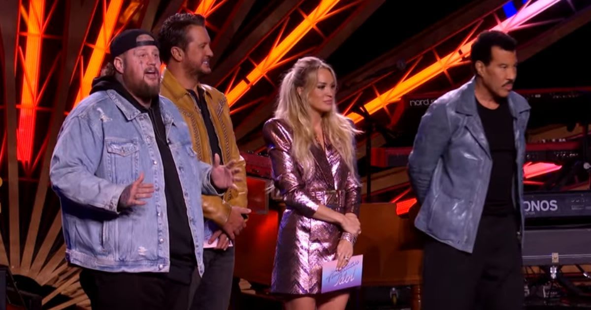 Jelly Roll, Luke Bryan, Carrie Underwood, and Lionel Richie on 'American Idol' 2025. (Cover Image Source: YouTube| American Idol)