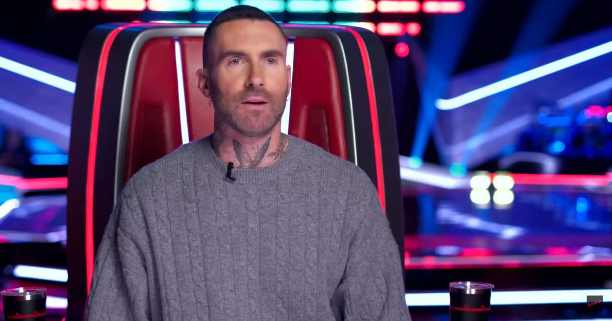 A screenshot of Adam Levine from 'The Voice' Season 27 (Cover Image Source: YouTube | The Voice)