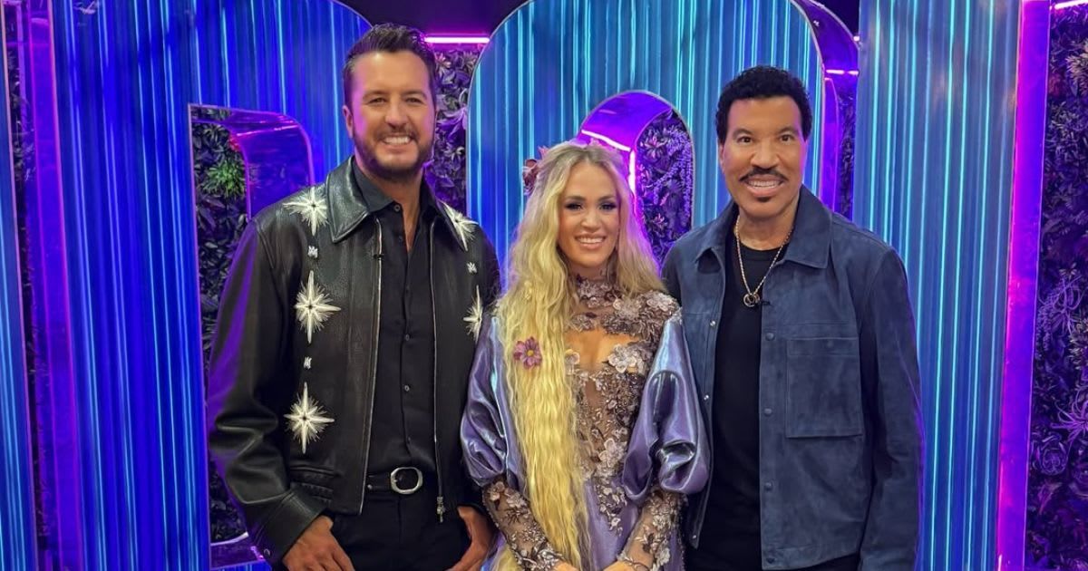 Luke Bryan, Carrie Underwood, and Lionel Richie on 'American Idol' 2025. (Cover Image Source: Instagram| @lukebryan)