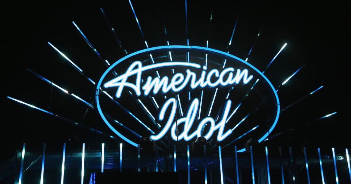 An illuminated American Idol sign is displayed during the American Idol Live! 2018 tour at the Orleans Arena on July 29, 2018 in Las Vegas, Nevada. (Cover Image Source: Getty Images/ Photo by Gabe Ginsberg)