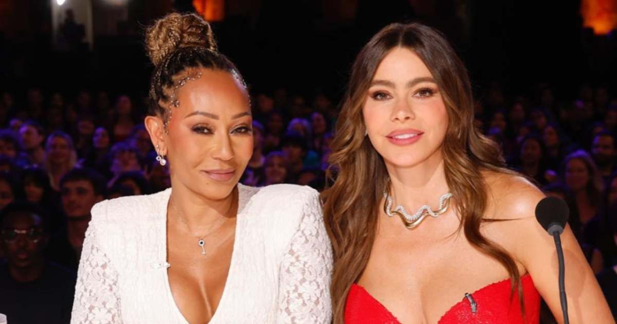 Mel B and Sofia Vergara in a production still from the sets of 'America's Got Talent' (Cover Image Source: Instagram | officialmelb)