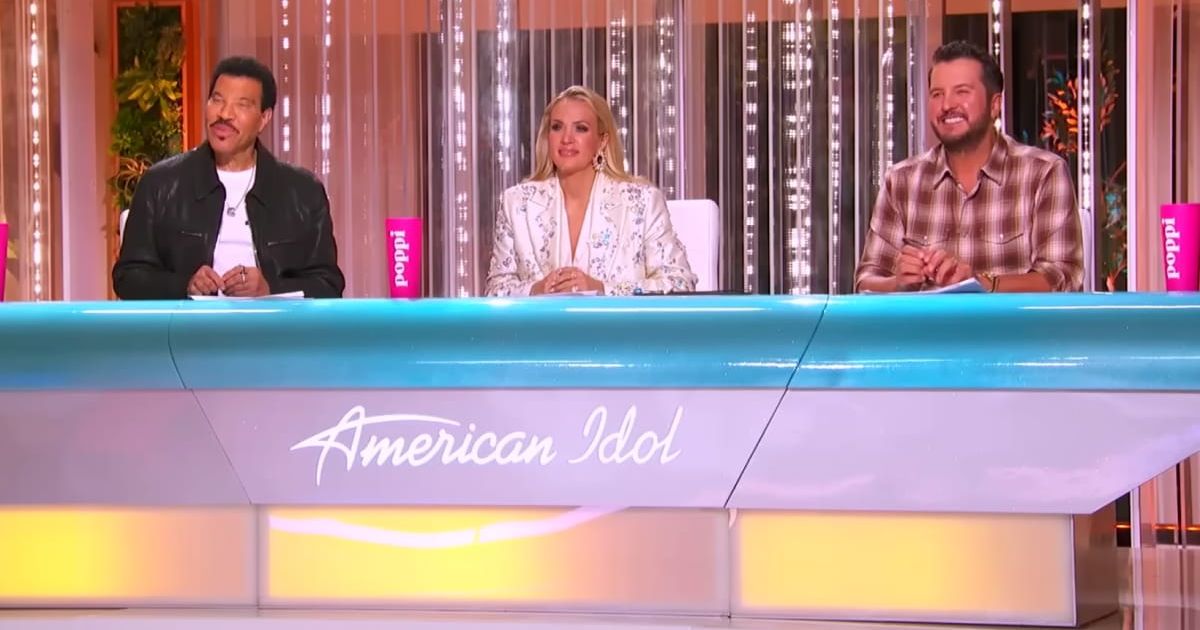 (L-R) Lionel Richie, Carrie Underwood and Luke Bryan in a screenshot from 'American Idol' (Cover Image Source: YouTube | American Idol)