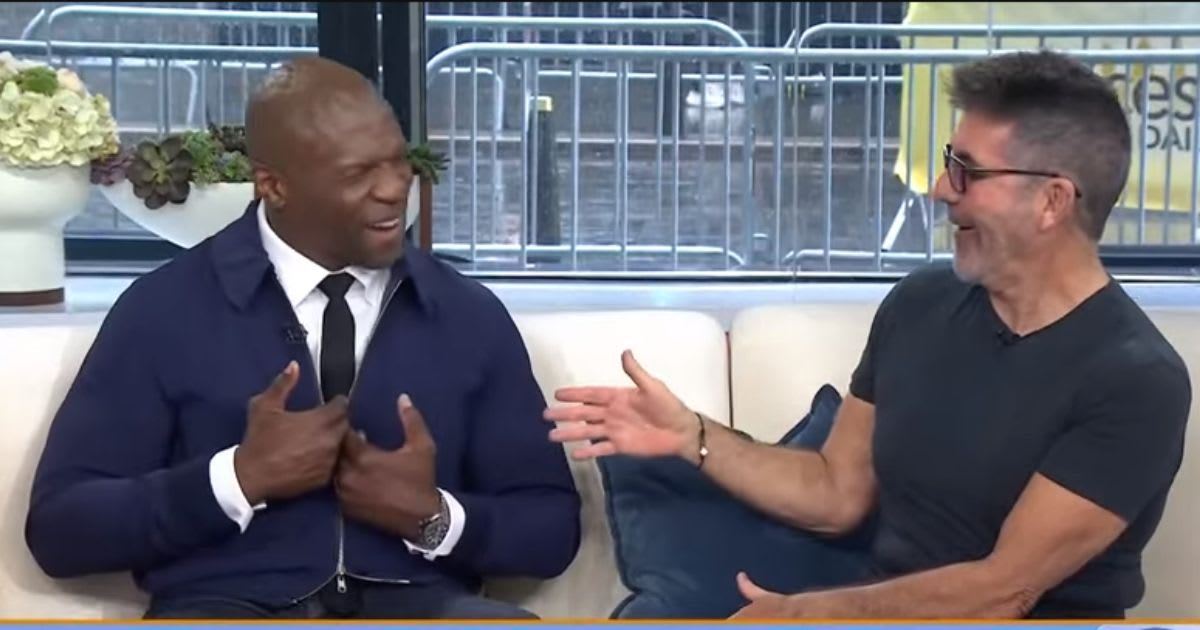 Terry Crews and Simon Cowell during 'Today' interview 2025. (Cover Image Source: YouTube| Today)