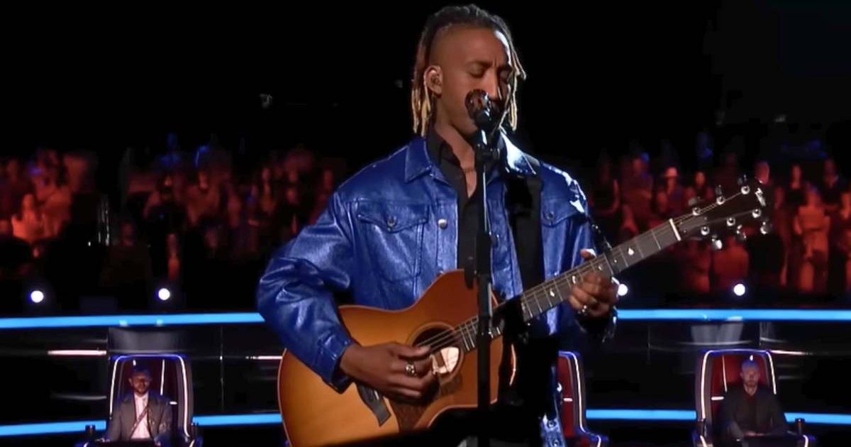 Screenshot of top 5 finalist Renzo from  'The Voice' (Cover Image Source: YouTube | from 'The Voice')