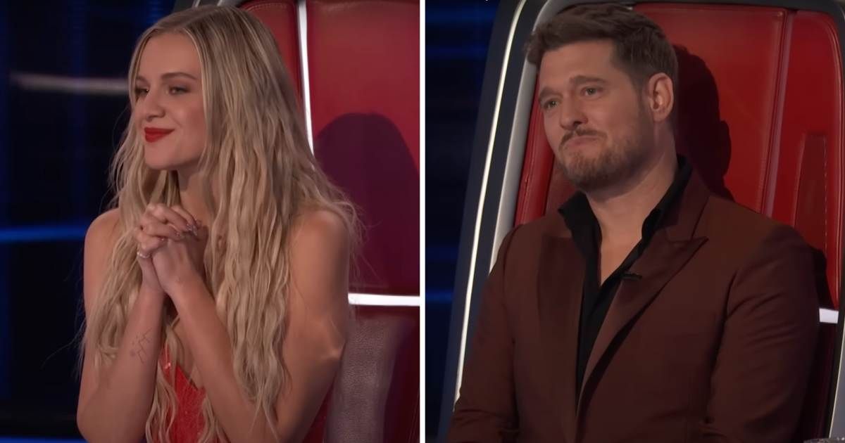 Screenshots of Kelsea Ballerini and Michael Bublé from 'The Voice' 2025 finale episode. (Cover Image Source: YouTube | The Voice)