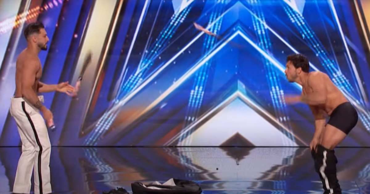 Screenshot of Masaudi Brothers performing from 'America's Got Talent' Season 20 audition episode (Cover image source: YouTube | America's Got Talent)