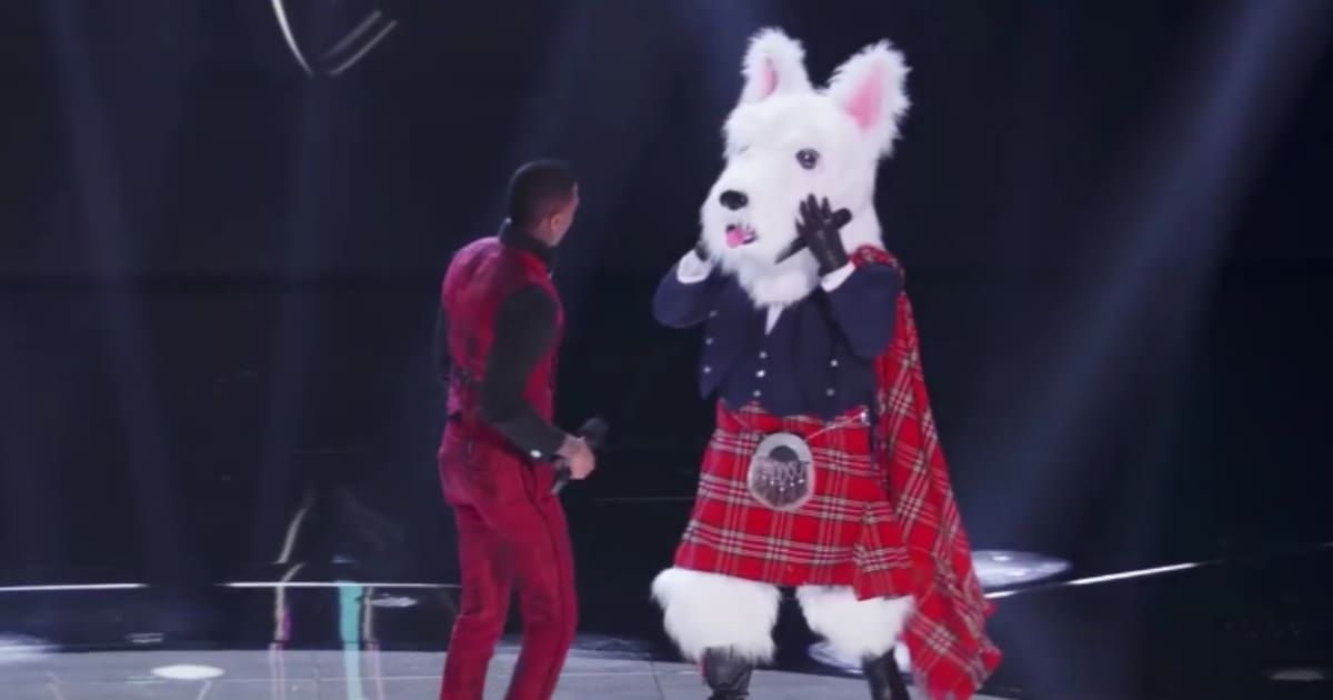 Screenshot of The Masked Singer contestant before the mask reveal. (Cover Image Source: YouTube/
The Masked Singer)