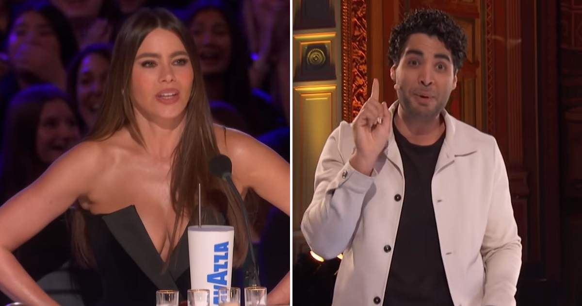 Screenshots of Sofia Vergara (L) and Zak Mirz from the premiere episode of 'AGT' Season 20 (Cover Image Source: YouTube | America's Got Talent)