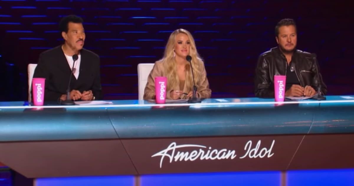 Screenshot of judges Luke Bryan, Carrie Underwood, and Lionel Richie from auditions season 23 during an episode of 'American Idol'(Cover Image Source: YouTube| from an episode of 'American Idol')