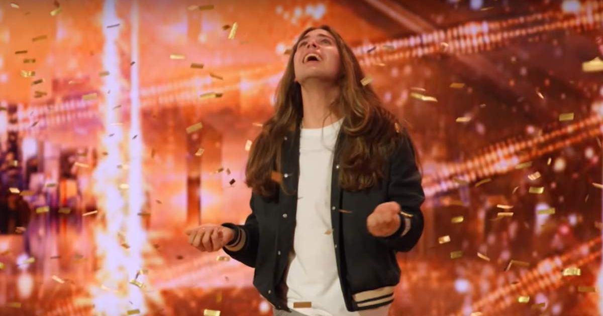Screenshot of Golden Buzzer contestant Jourdan Blue from 'America's Got Talent' Season 20 audition episode (Cover Image Source: YouTube | America's Got Talent)