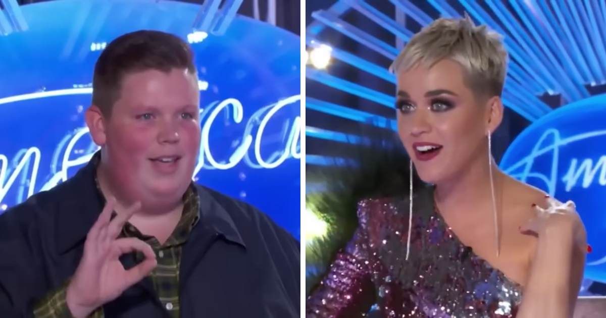 A still of Noah Davis and Katy Perry from an episode of 'American Idol' (Cover Image Source: YouTube | PTX Fan Club)