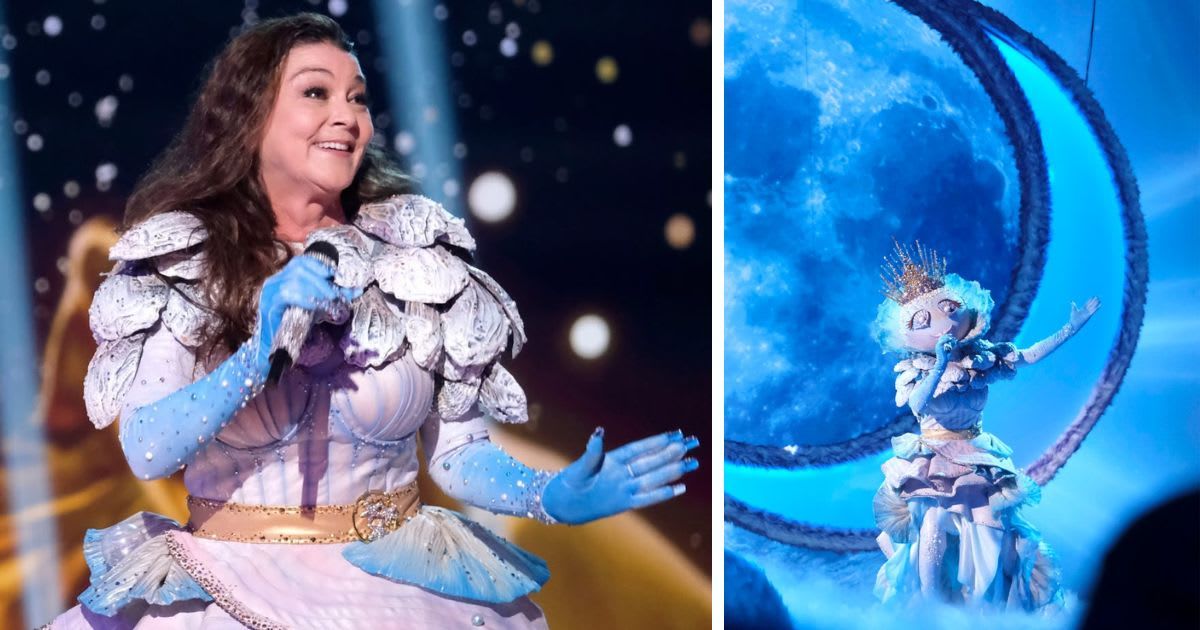 Masked singer Pearl, aka Gretchen Wilson in production stills from 'The Masked Singer' (Cover Image Source: Instagram | @maskedsingerfox)