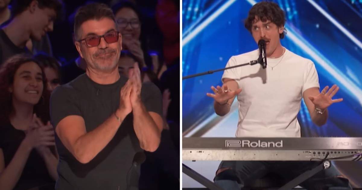 Screenshot of Simon Cowell andBen jamin Hightower from 'America's Got Talent' (Cover Image Source: YouTube | America's Got Talent)