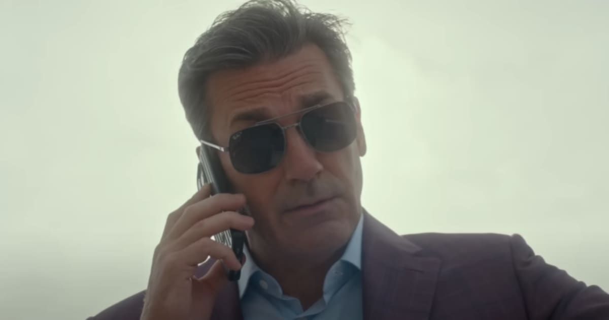Screenshot of Jon Hamm in 'Landman' season 2 trailer. (Cover Image Source: YouTube 
 | Paramount Plus)