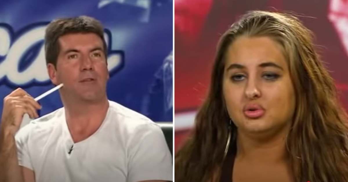 'American Idol' judge Simon Cowell (L) gets furious at overconfident contestant (R). (Cover Image Source: YouTube/@buzzsongs)