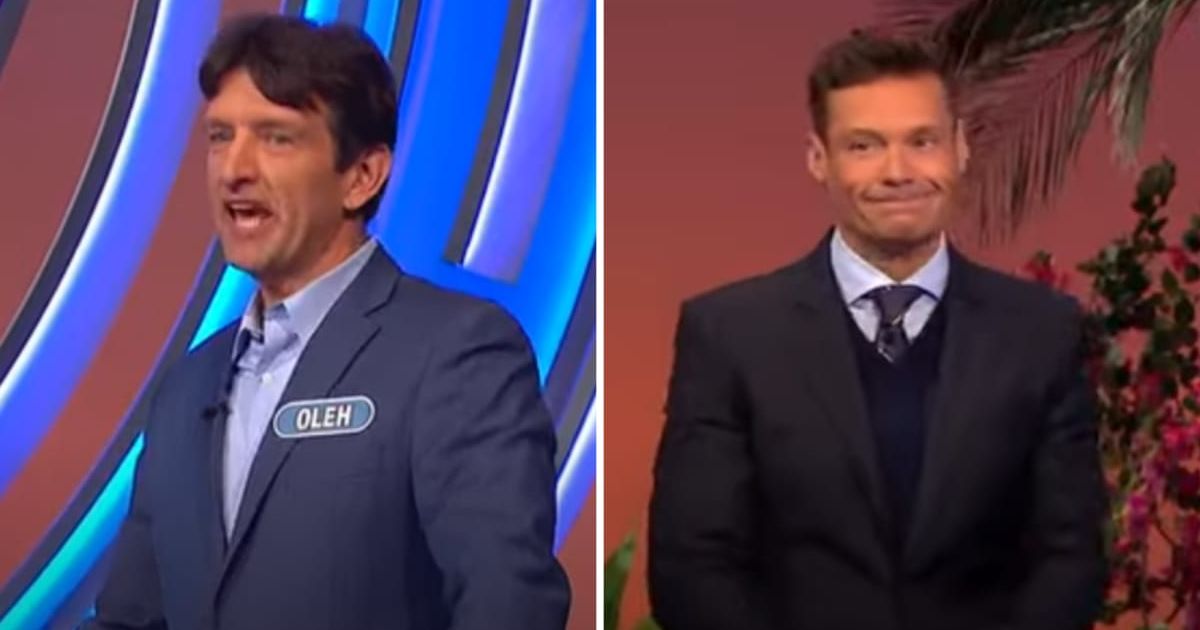 Screenshot of contestant and Ryan Seacrest on the sets of 'Wheel of Fortune.' (Cover Image Source: YouTube | Wheel of Fortune)