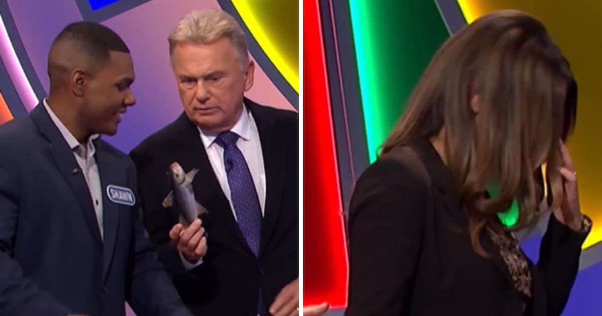 Screenshot of Pat Sajak with contestant Shawn Ham; Screenshot of contestant Ashley Laumb during 'Wheel of Fortune' (Cover Image Source: Instagram | wheeloffortune)