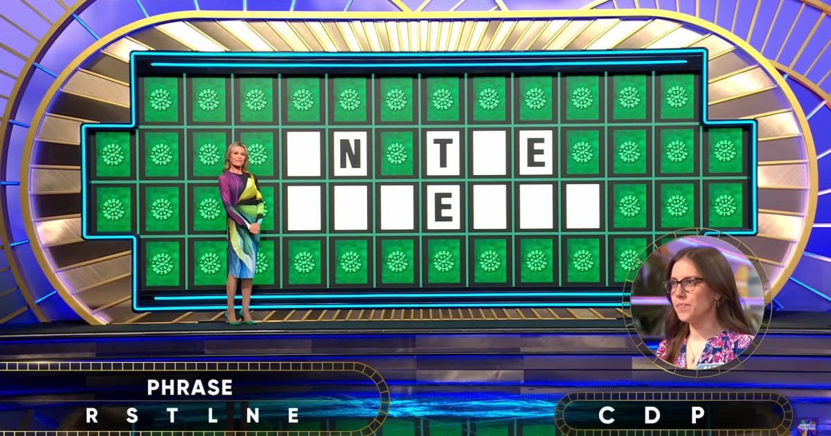 A screenshot of Vanna White and Alex Puglisi from an episode of 'Wheel of Fortune' Season 42 (Image Source: YouTube | Wheel of Fortune)