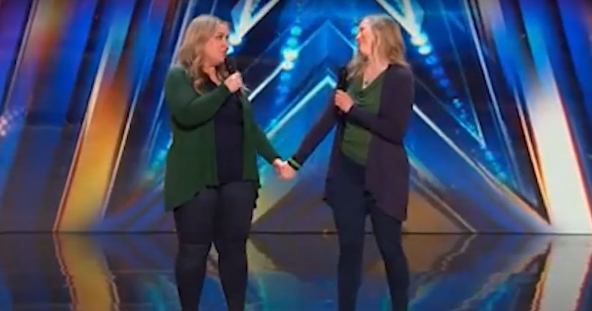 Screenshot of 2 Moms United By 1 Heart on 'America's Got Talent' on Season 18. (Cover Image Source: YouTube | TALENTKINGHD)