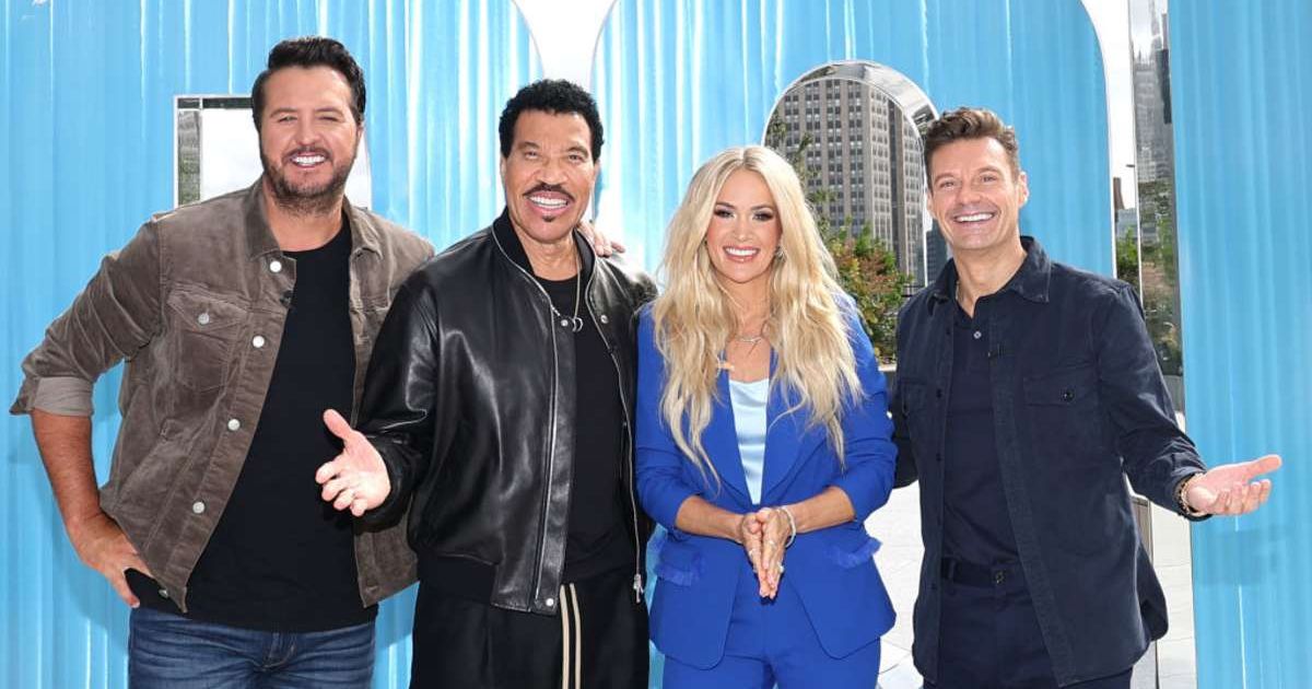 Luke Bryan, Lionel Richie, Carrie Underwood, and Ryan Seacrest  'American Idol' Season 8 October 02, 2024, in NYC. (Image Source: Getty Images| Photo by Mike Coppola)