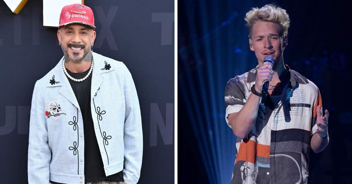 AJ McLean attends Netflix Tudum 2025: The Live Event at The Kia Forum, and Baylee Littrell performs on 'American Idol' during Easter Weekend. Cover Image Source: Getty Images | (L) Axelle/Bauer-Griffin, (R) Eric McCandless