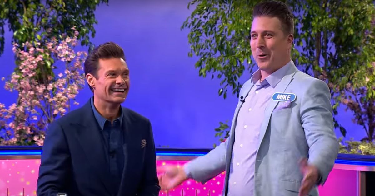 Ryan Seacrest and Mike Gaethke on 'Wheel of Fortune' April 23, 2025 episode. (Cover Image Source: YouTube | Wheel of Fortune)
