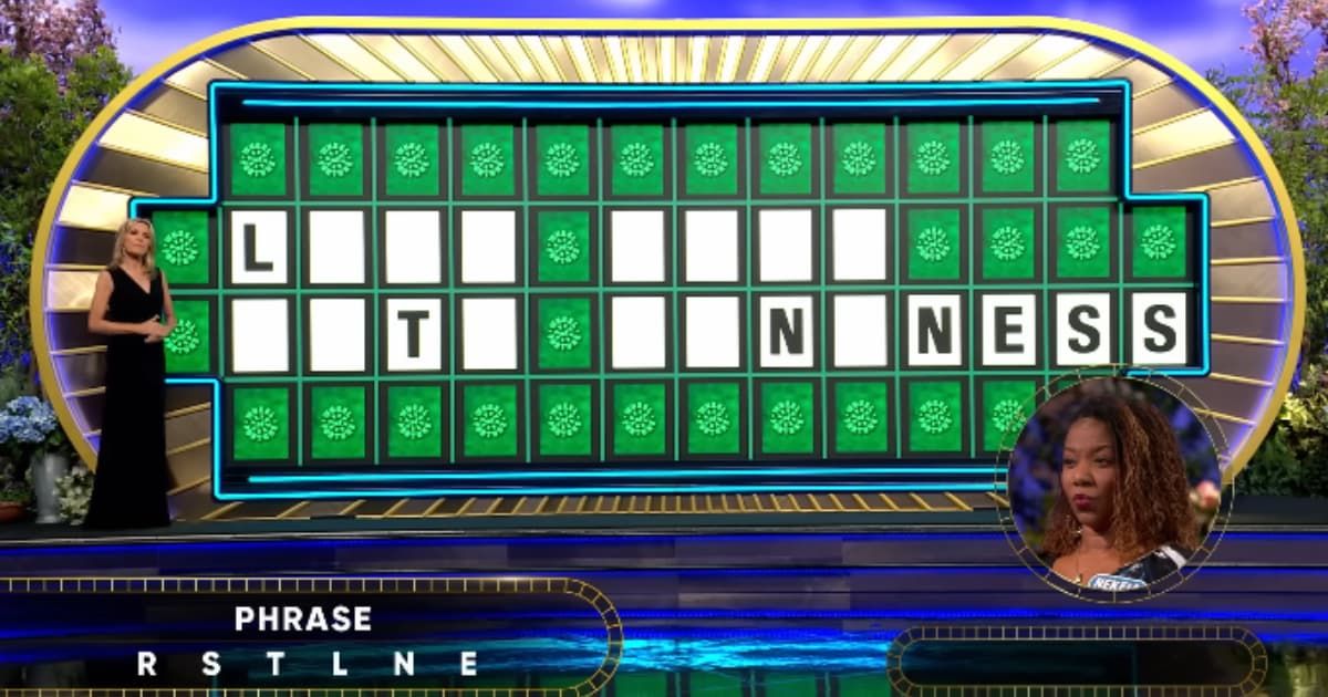 Nekeia Borders during an episode of 'Wheel of Fortune.' (Cover Image Source: YouTube | Wheel of Fortune)