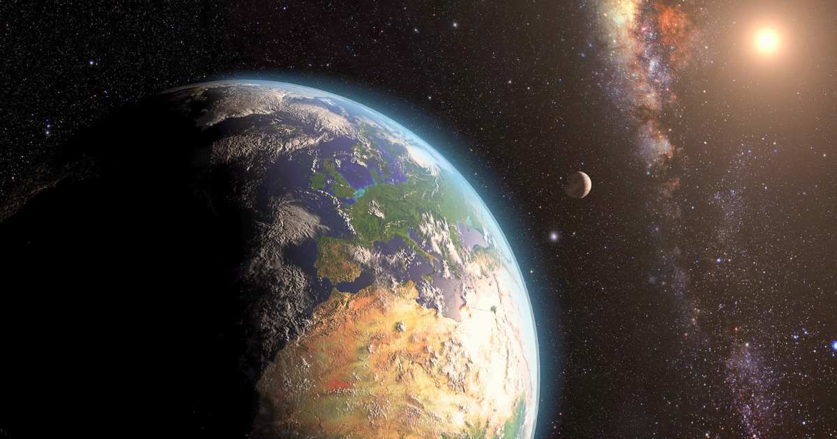 Sunrise over Earth with moon. (Representative Cover Image Source: Getty Images | vjanez)