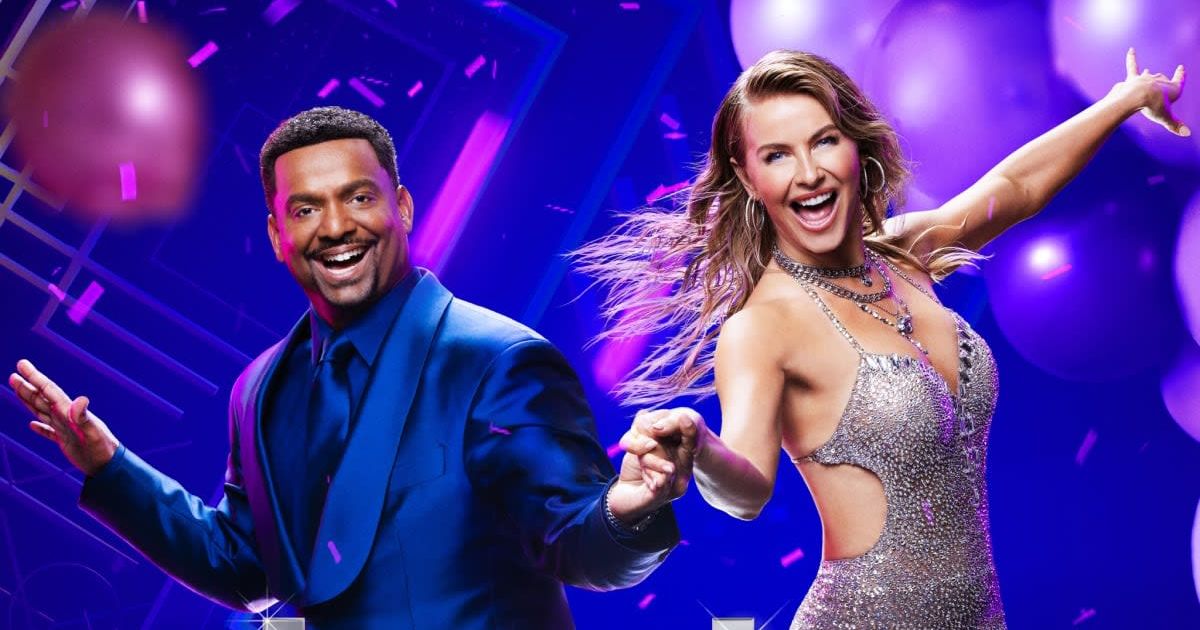 Hosts Alfonso Ribeiro and Julianne Hough in official poster for 'DWTS' season 32 (Cover Image Source: Facebook | Dancing with the Stars)