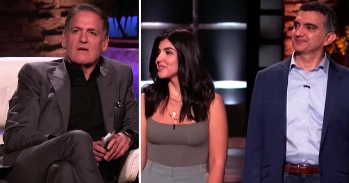Screenshots of Mark Cuban and the founders of HiccAway from 'Shark Tank' episode (Cover Image Source: YouTube | Shark Tank)