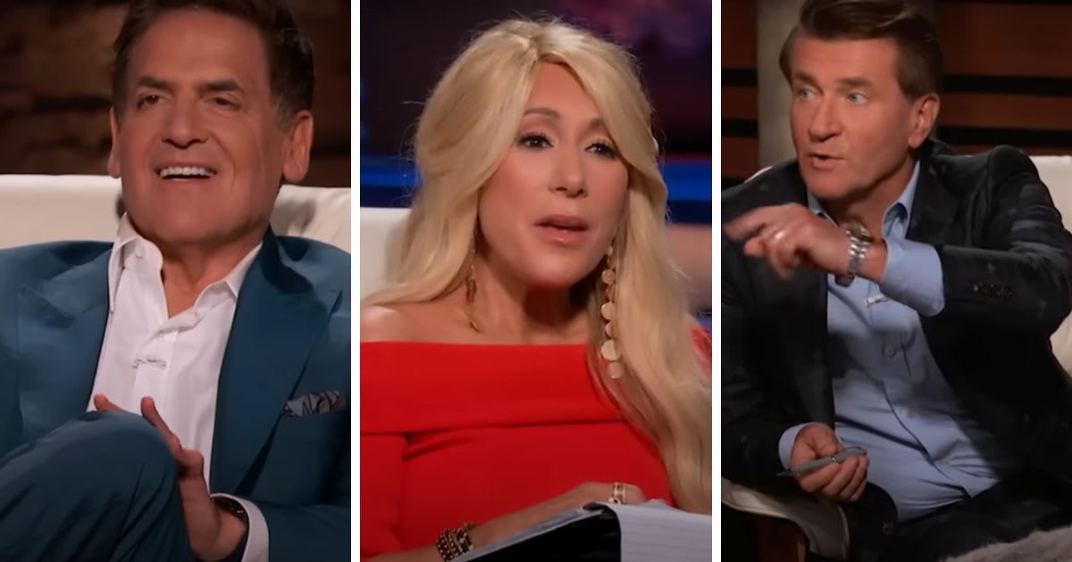 Screenshots of Mark Cuban, Lori Greiner, and Robert Herjavec from 'Shark Tank' (Cover Image Source: YouTube | Shark Tank Global)