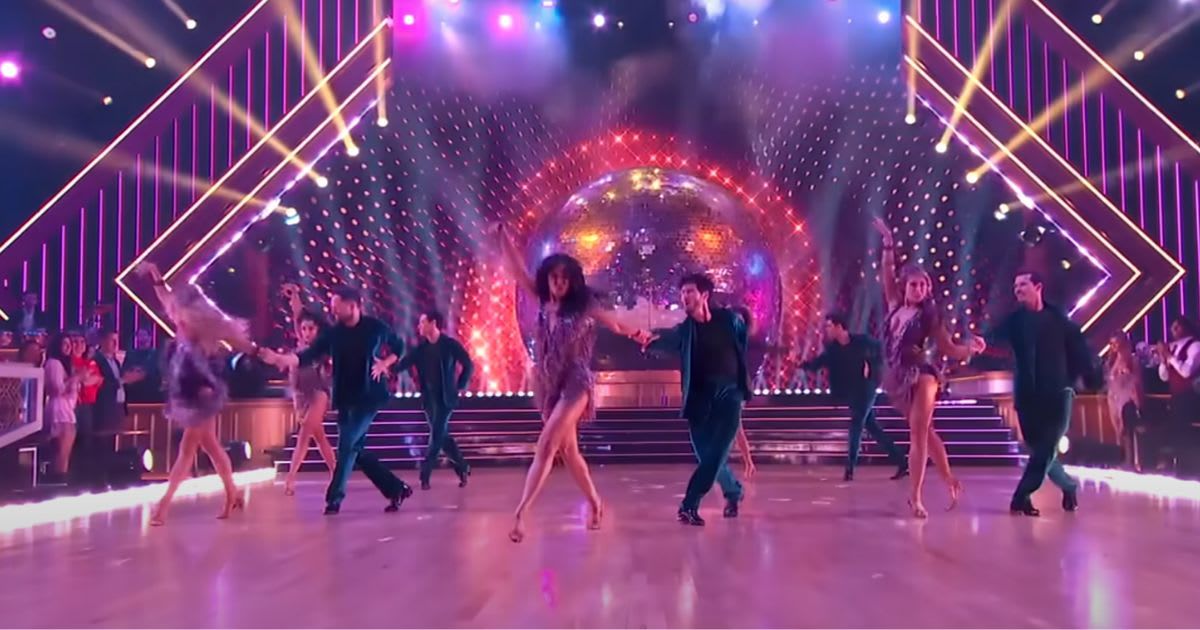 Screenshot of 'Dancing with the Stars' cast dancing in the trailer (Cover Image Source: YouTube | Dancing with the Stars)