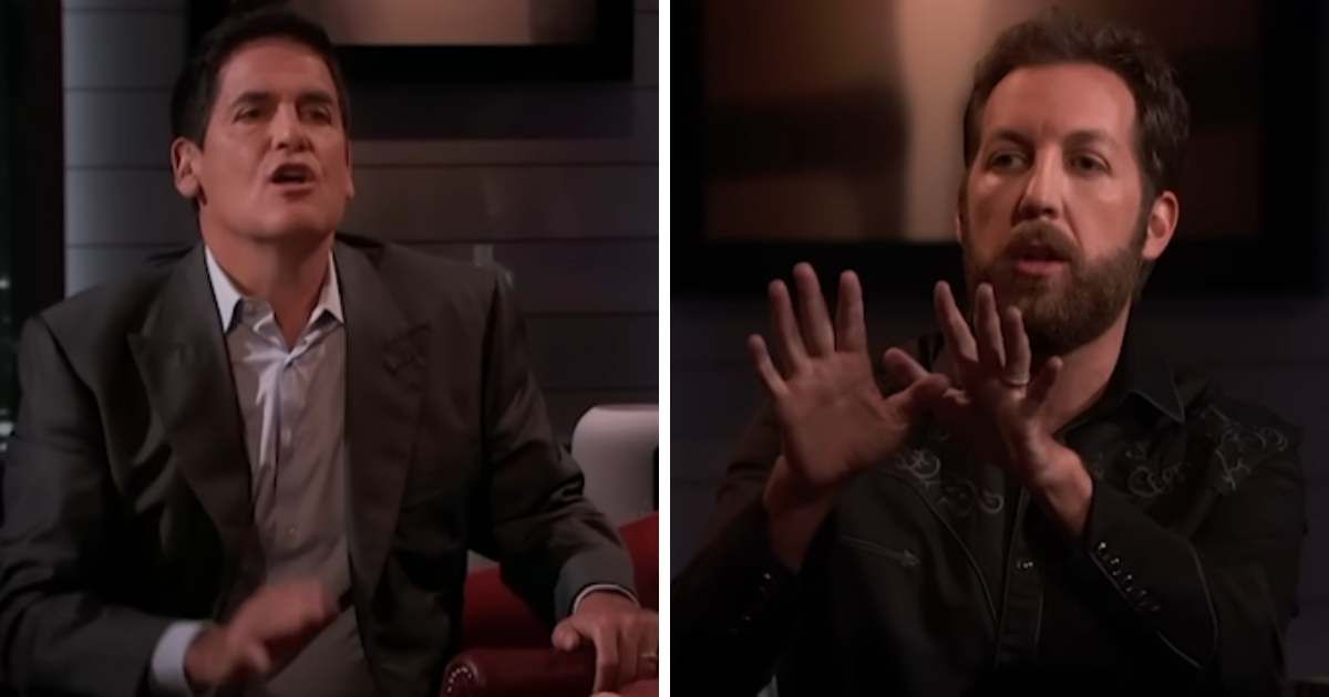 Screenshots of Mark Cuban and Chris Sacca fan episode of 'Shark Tank' (Cover Image Source: YouTube | Shark Tank)